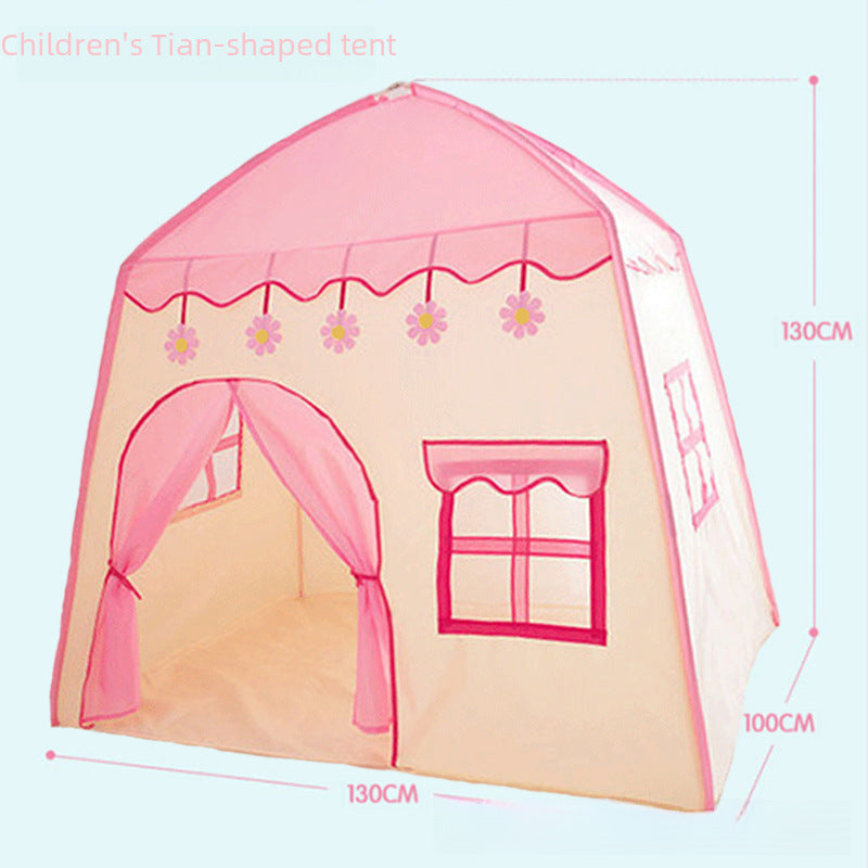 Children's Fun Creative Indoor Playhouse Baby Room Tent Cloth Dollhouse Indoor Castle