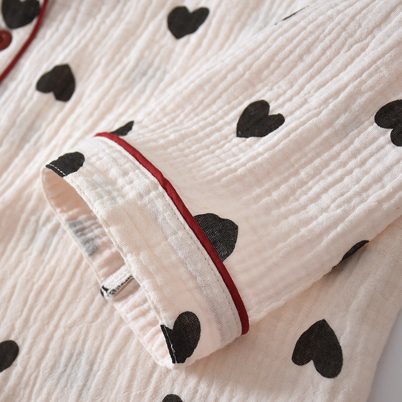 Women's New Double Cotton Yarn Comfortable Breathable Luxury Loungewear