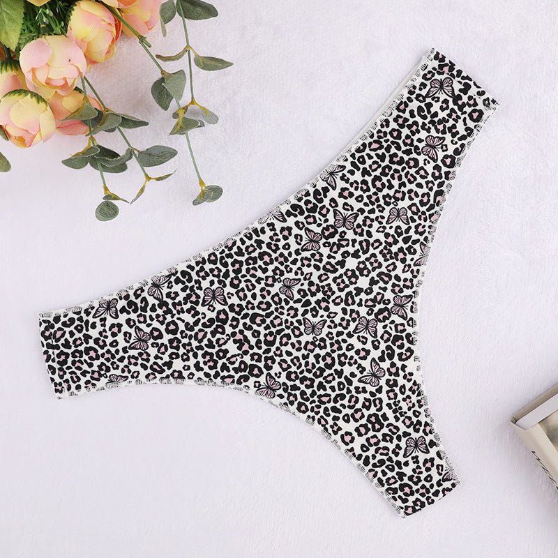 European Style New pattern Breathable Exotic Low-rise T panties