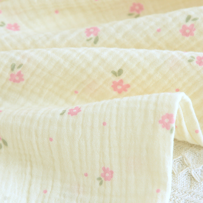 Women's Cotton Yarn Long Sleeve Round Neck Polka Dots Loose Loungewear Set