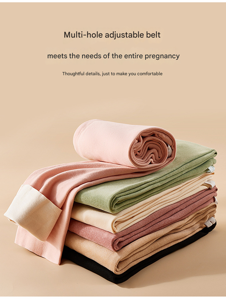 Maternity Thermal Underwear Postpartum Sanded Pajamas Plus Size Suit