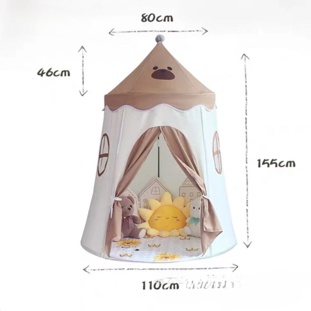 Baby's Birthday Indoor Playhouse Castle Tent