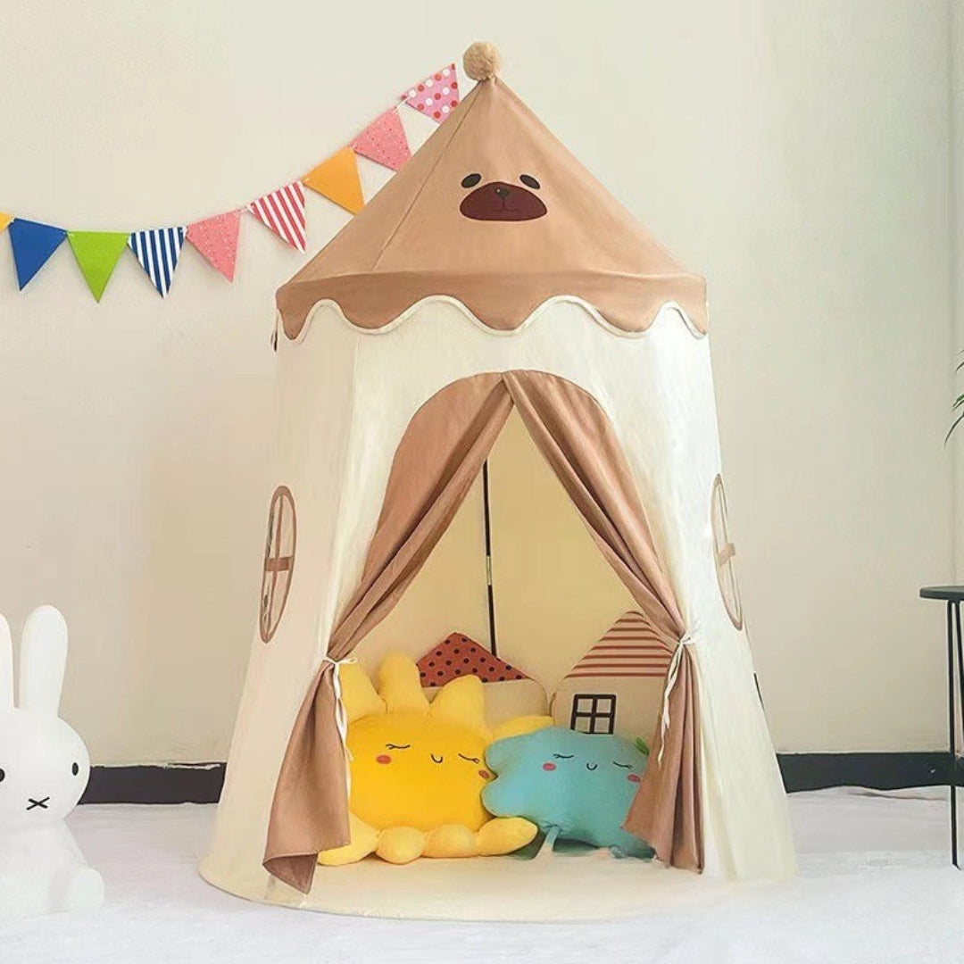 Baby's Birthday Indoor Playhouse Castle Tent