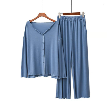 High-End Elegant Ins Style Loungewear Set for Women