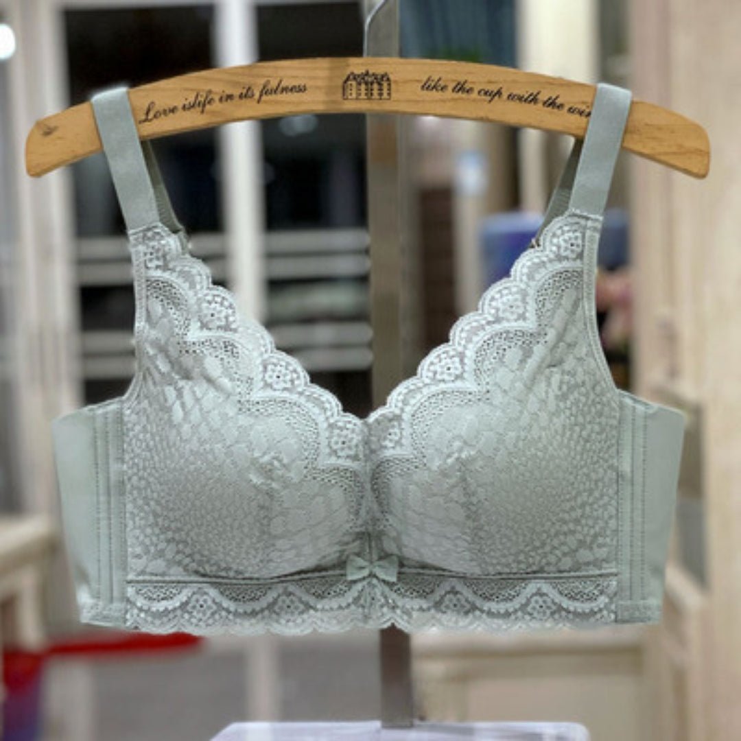 Skin-Friendly Comfortable Breathable Wireless Women's Medium thin B Cup Soft Bra