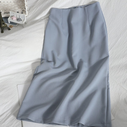 Women's Formal Gentle one-step skirt with slits