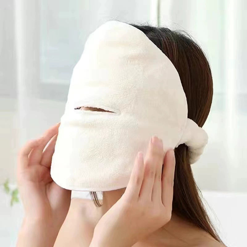 Hot And Cold Compresses Moisturizing Hydrating Thickening Absorbent Face Towel Mask