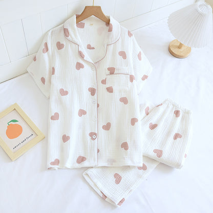 Cute and Cozy Soft and Breathable Cotton Pajama Sleepwear Set