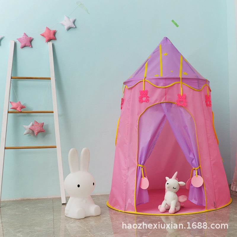 Children's New Thickened Castle Game Indoor and Outdoor Dollhouse Tent