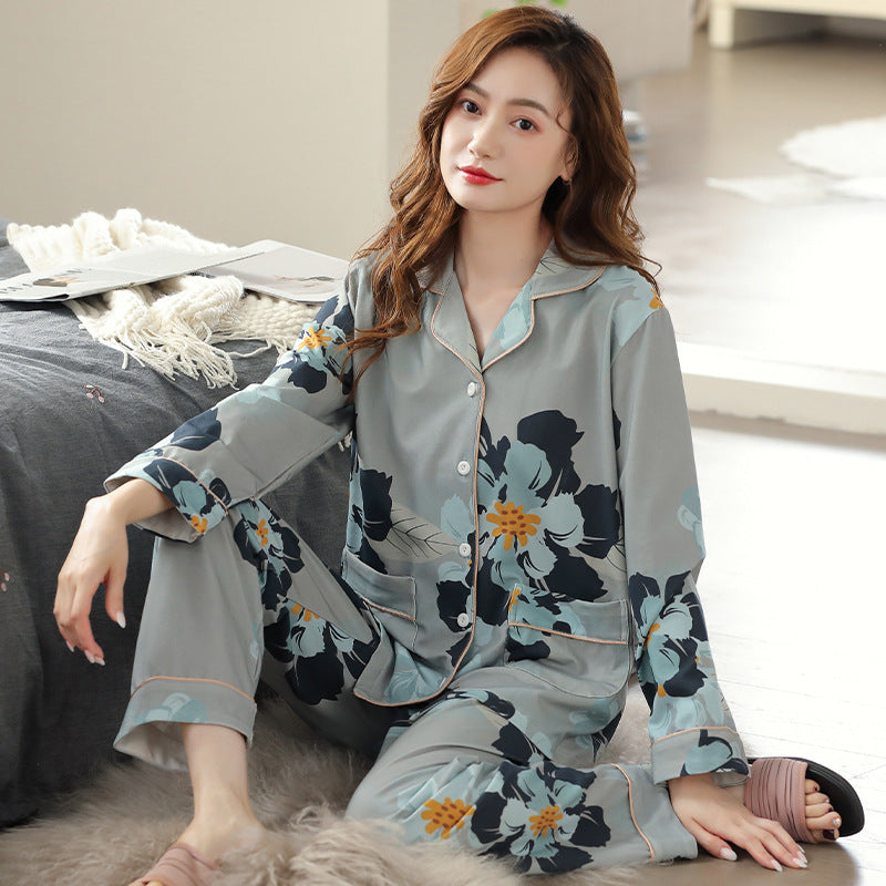 Luxury Comfortable Loose Fit Breathable Cotton PJ Set