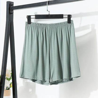 Solid color women's summer loose high waist elastic pant