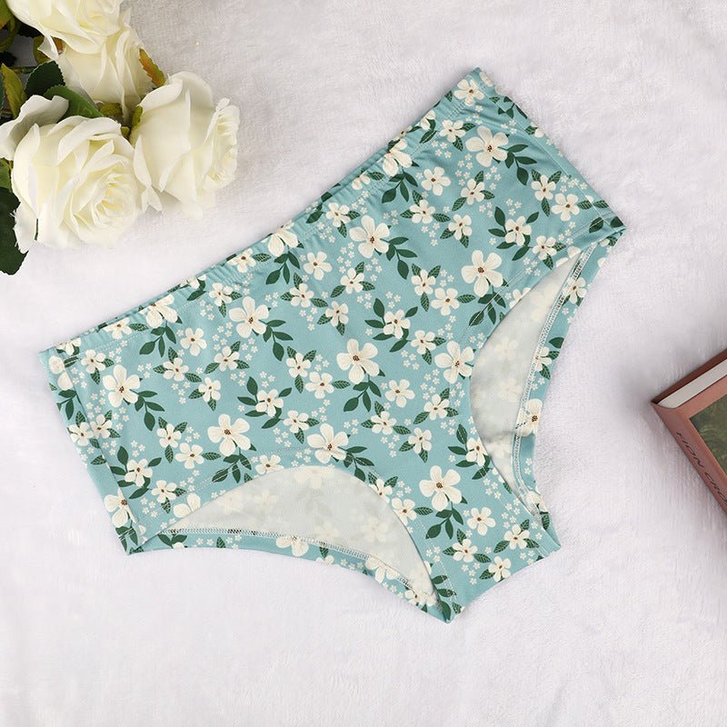 High-quality Women's Cotton Knitting, High-waist, Hip-Lifting Breathable Boxer Panties