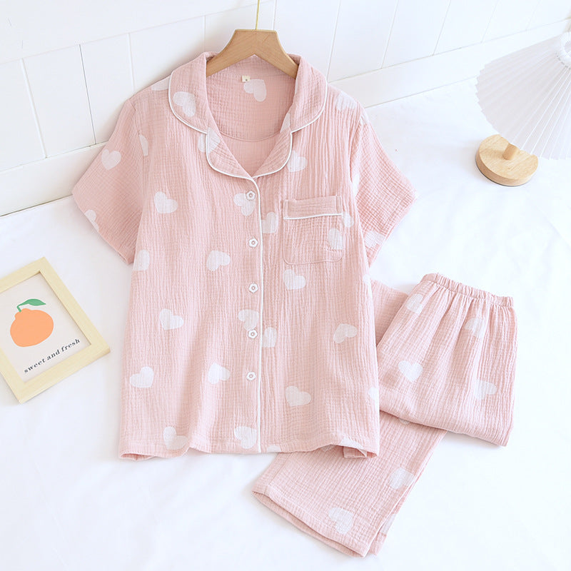 Cute and Cozy Soft and Breathable Cotton Pajama Sleepwear Set