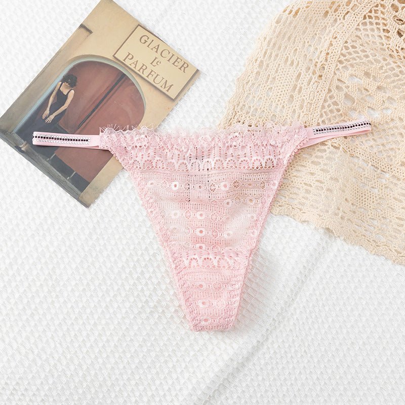 Exclusive High-Quality Lace Exotic Bikini Thong Panties