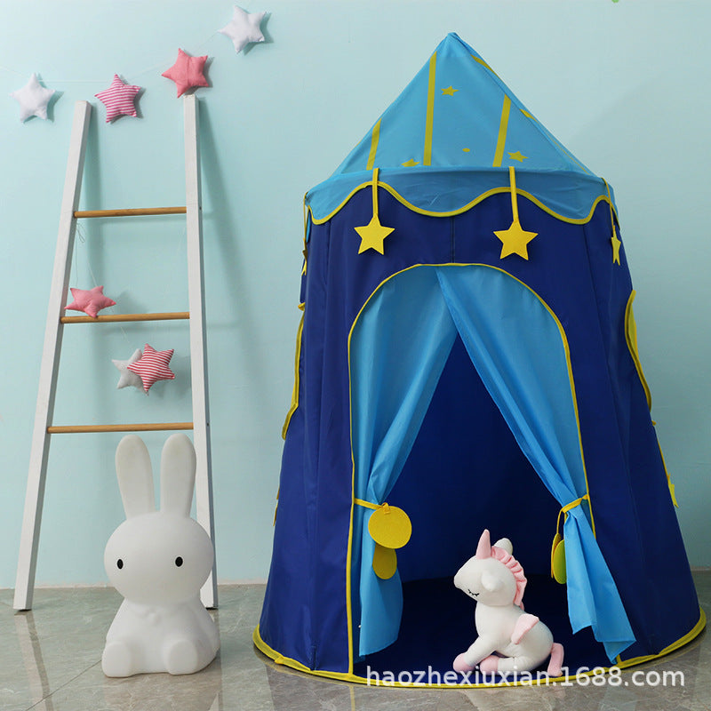 Children's New Thickened Castle Game Indoor and Outdoor Dollhouse Tent
